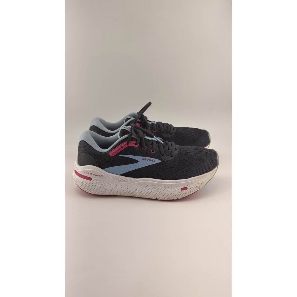 Brooks Ghost Max Shoes Black Pink Road Running  1203951B082 womens Size 7.5